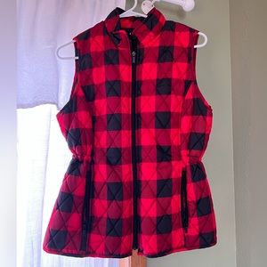 Relativity Plaid Vest